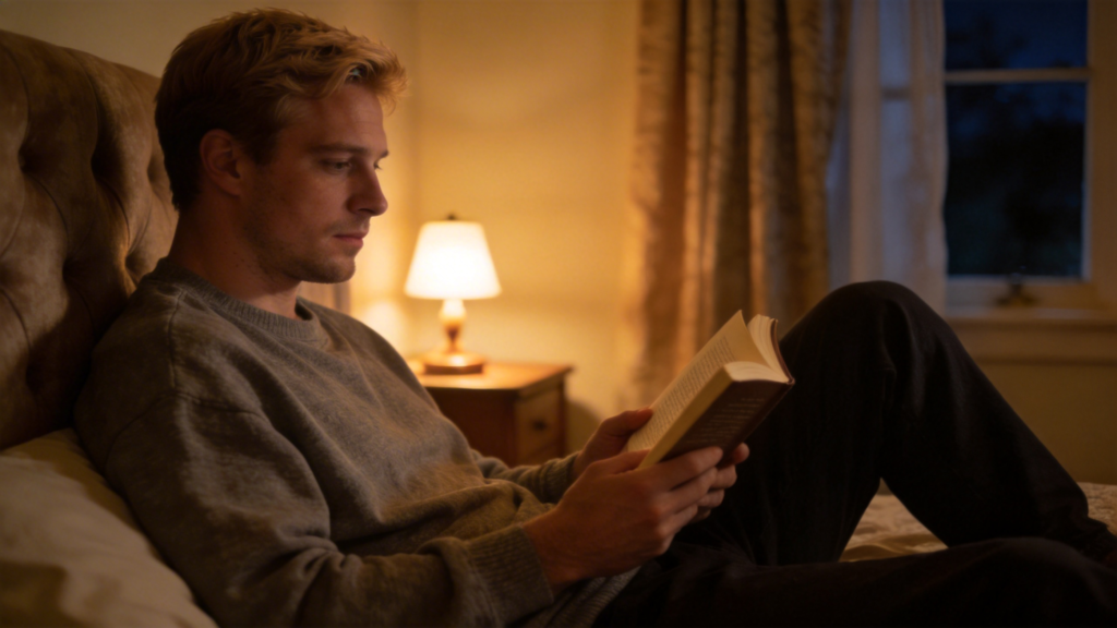 wind-down routine for restless sleep