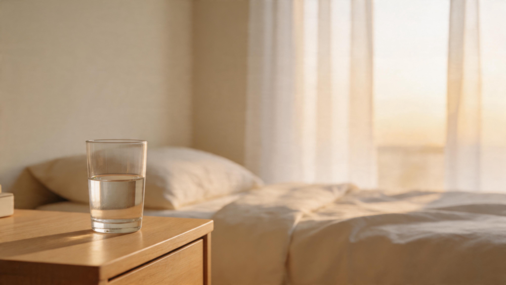 early morning light through curtains causing waking up too early