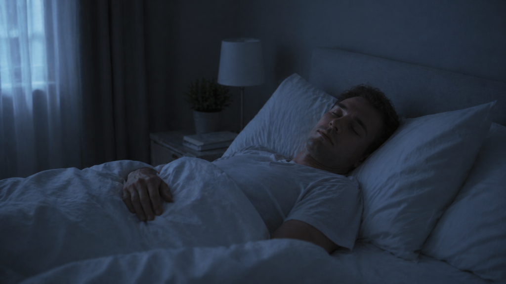 sleeping peacefully after joe dispenza sleep meditation routine