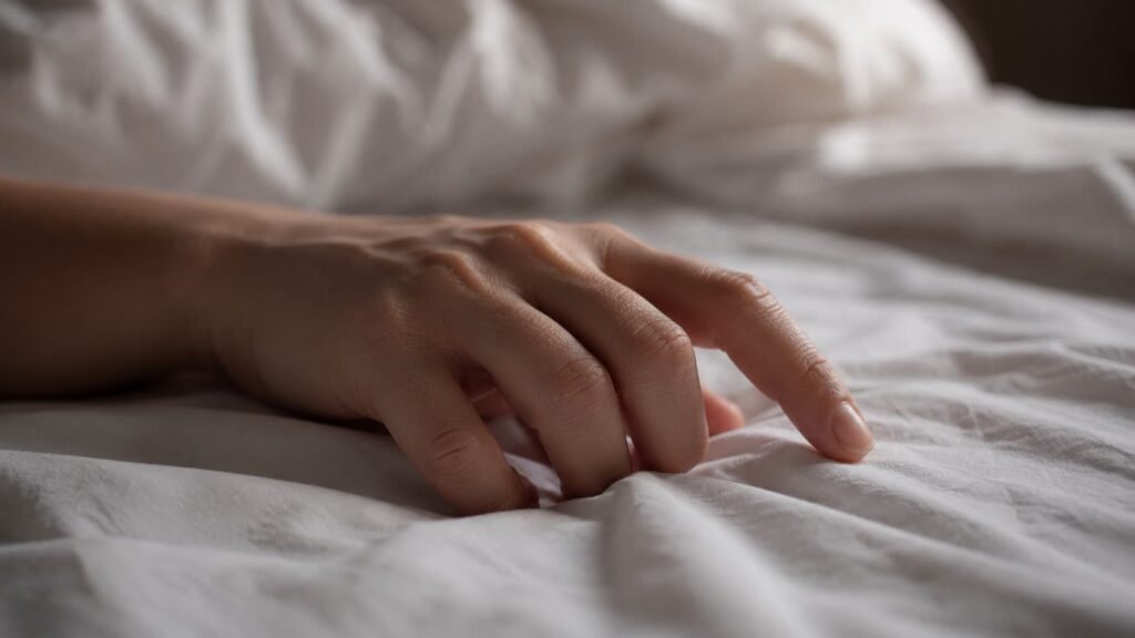 moving one finger to wake up from sleep paralysis