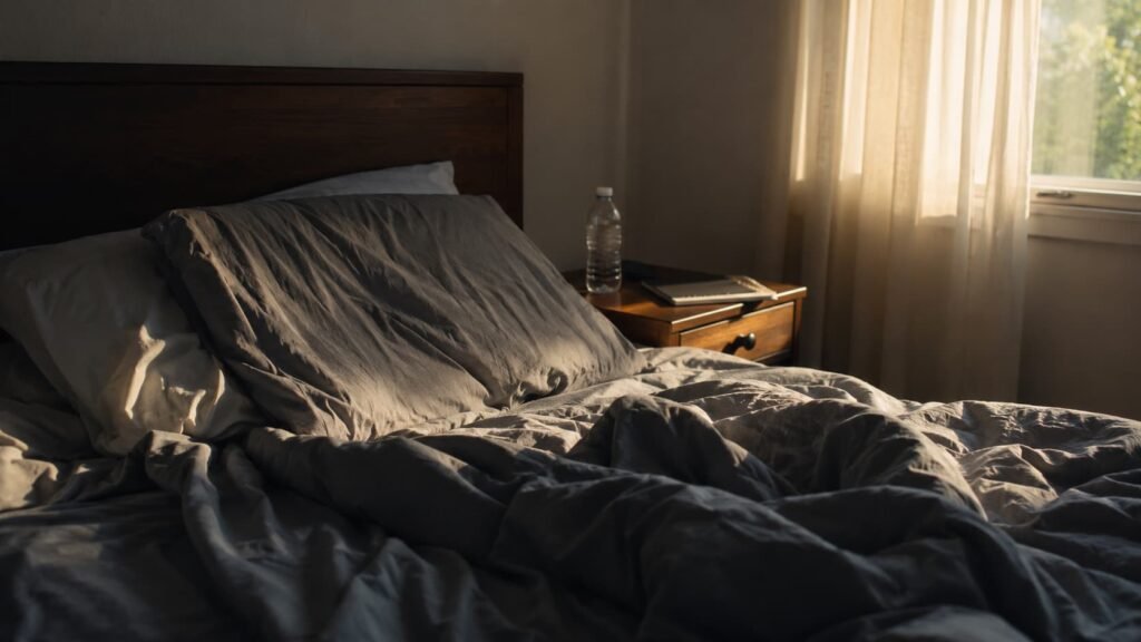 morning after a sleep paralysis episode