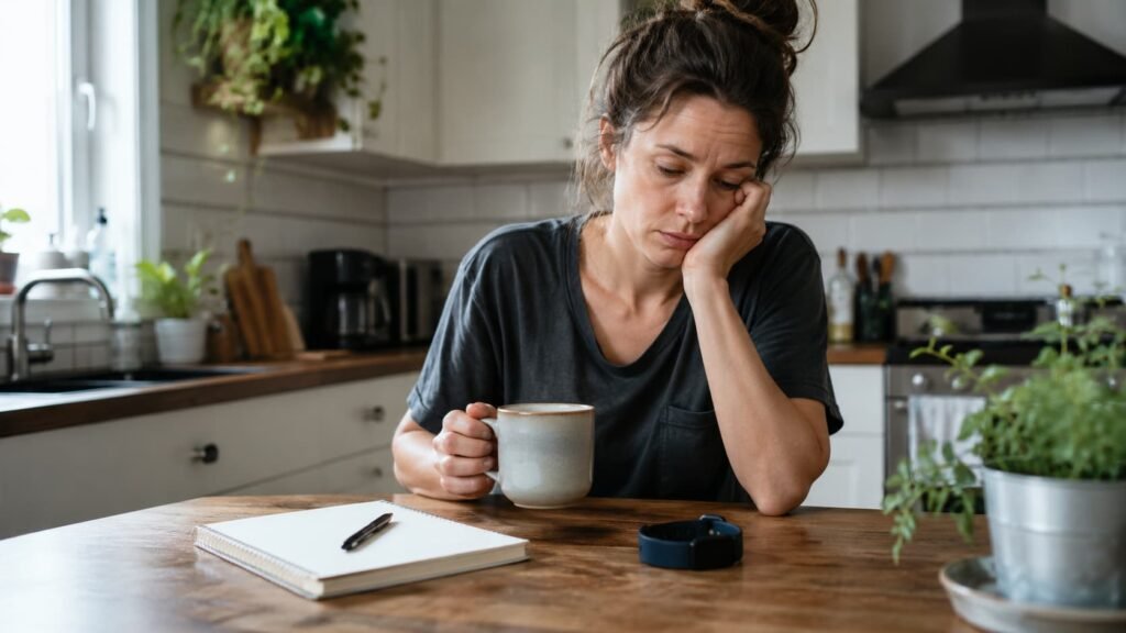 morning anxiety and fatigue from sleep apnea