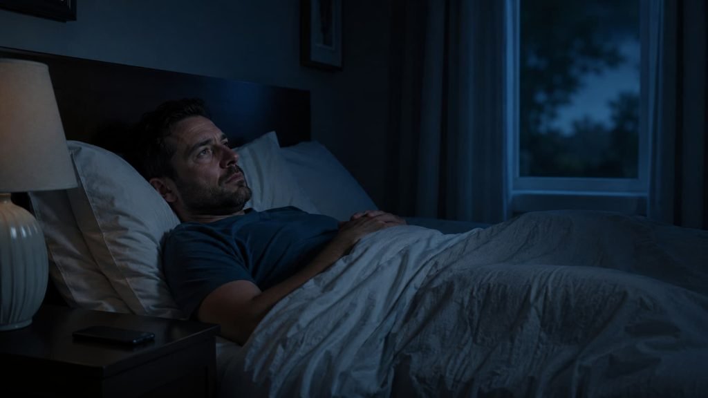 Nighttime anxiety and waking up with racing heart