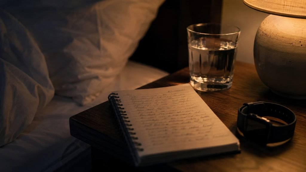 Tracking heart racing at night with sleep notes
