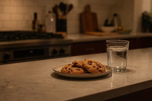 Sugar before bed as a late-night sweet snack
